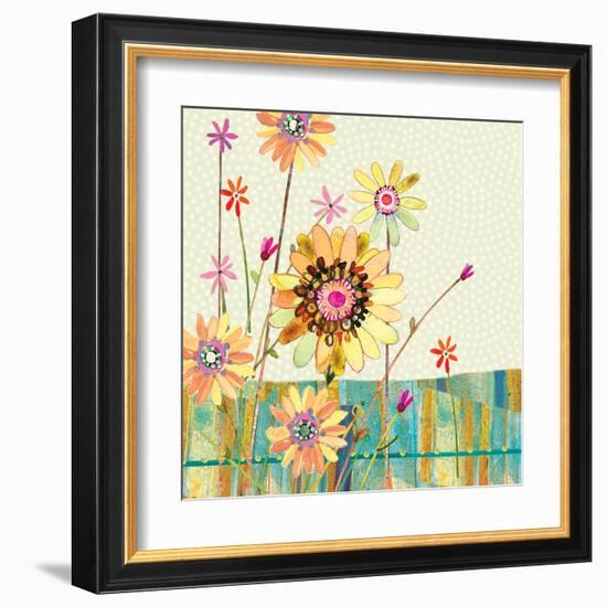 Polka Dot Delight-Meadow-Robbin Rawlings-Framed Art Print