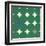 Polka Dot Emerald-Tom Grijalva-Framed Art Print