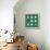 Polka Dot Emerald-Tom Grijalva-Framed Stretched Canvas displayed on a wall