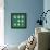 Polka Dot Emerald-Tom Grijalva-Framed Stretched Canvas displayed on a wall