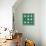 Polka Dot Emerald-Tom Grijalva-Framed Stretched Canvas displayed on a wall