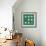 Polka Dot Emerald-Tom Grijalva-Framed Art Print displayed on a wall