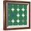 Polka Dot Emerald-Tom Grijalva-Framed Art Print