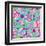 Polka Dot Floral-Bee Sturgis-Framed Art Print