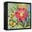 Polka Dot Peony-Walter Robertson-Framed Stretched Canvas