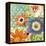 Polka Dot Poppy-Walter Robertson-Framed Stretched Canvas