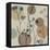 Polka-Dot Wildflowers I-Jade Reynolds-Framed Stretched Canvas