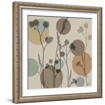 Polka-Dot Wildflowers I-Jade Reynolds-Framed Art Print