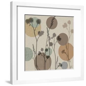Polka-Dot Wildflowers I-Jade Reynolds-Framed Art Print