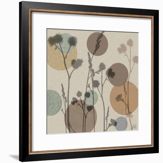 Polka-Dot Wildflowers I-Jade Reynolds-Framed Art Print