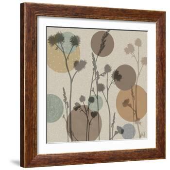 Polka-Dot Wildflowers I-Jade Reynolds-Framed Art Print