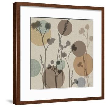 Polka-Dot Wildflowers I-Jade Reynolds-Framed Art Print