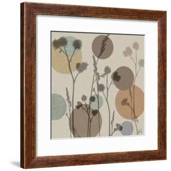 Polka-Dot Wildflowers I-Jade Reynolds-Framed Art Print