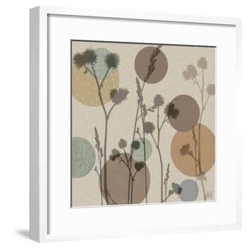 Polka-Dot Wildflowers I-Jade Reynolds-Framed Art Print