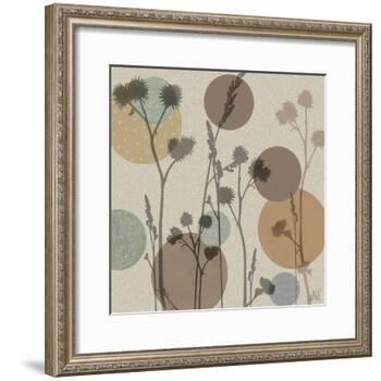 Polka-Dot Wildflowers I-Jade Reynolds-Framed Art Print
