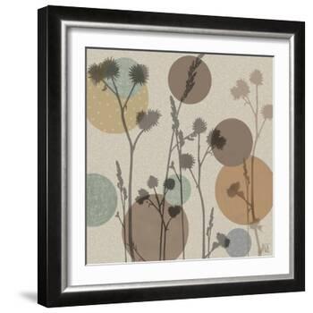 Polka-Dot Wildflowers I-Jade Reynolds-Framed Art Print