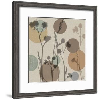 Polka-Dot Wildflowers I-Jade Reynolds-Framed Art Print