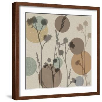 Polka-Dot Wildflowers I-Jade Reynolds-Framed Art Print