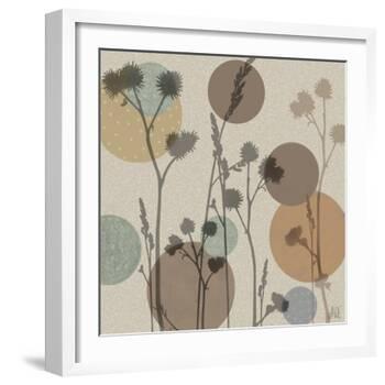 Polka-Dot Wildflowers I-Jade Reynolds-Framed Art Print