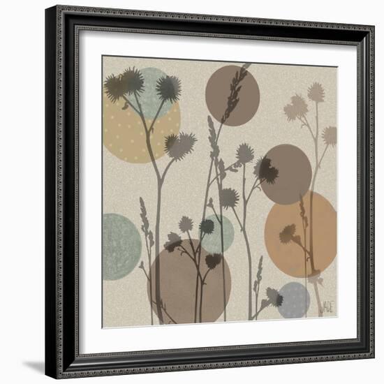 Polka-Dot Wildflowers I-Jade Reynolds-Framed Art Print