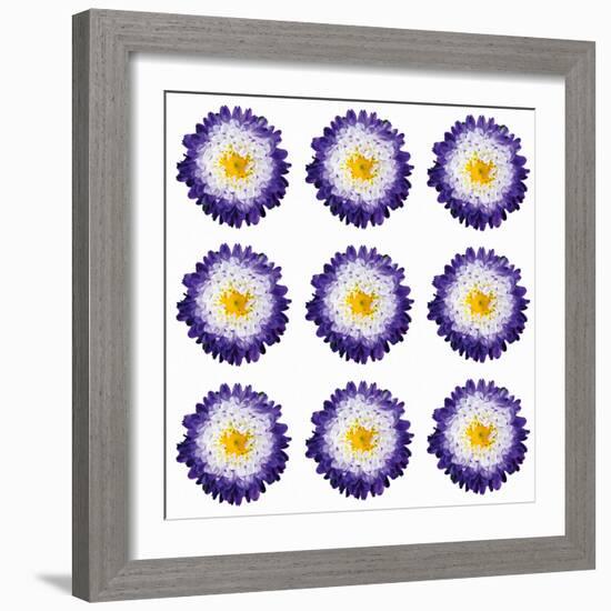 Polka Flowers I-James Guilliam-Framed Giclee Print