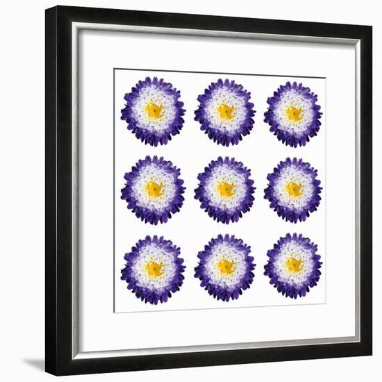 Polka Flowers I-James Guilliam-Framed Giclee Print