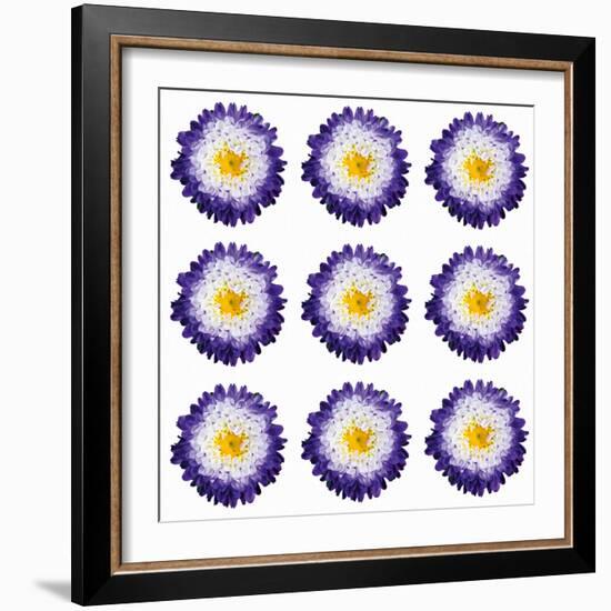 Polka Flowers I-James Guilliam-Framed Giclee Print