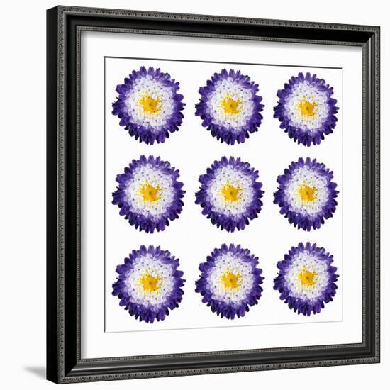 Polka Flowers I-James Guilliam-Framed Giclee Print