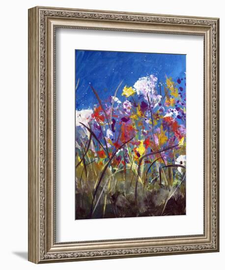 Pollen Party 1-Ruth Palmer-Framed Art Print