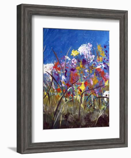 Pollen Party 1-Ruth Palmer-Framed Art Print