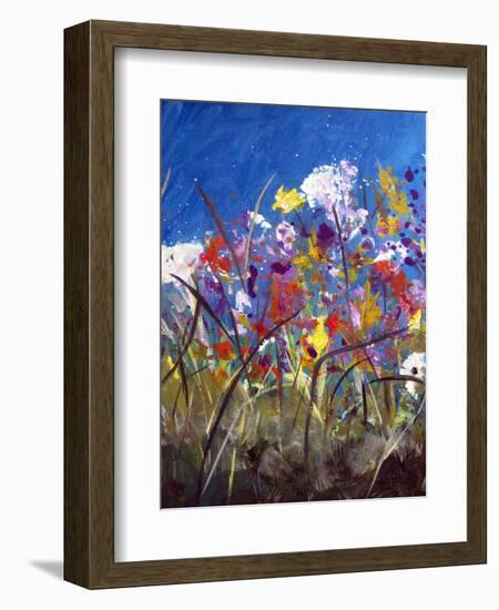 Pollen Party 1-Ruth Palmer-Framed Art Print