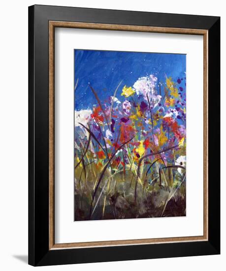 Pollen Party 1-Ruth Palmer-Framed Art Print