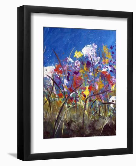 Pollen Party 1-Ruth Palmer-Framed Art Print