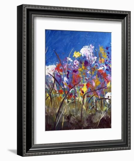 Pollen Party 1-Ruth Palmer-Framed Art Print