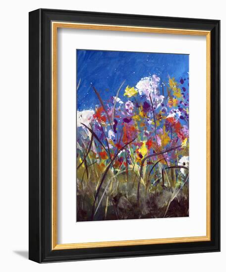 Pollen Party 1-Ruth Palmer-Framed Art Print