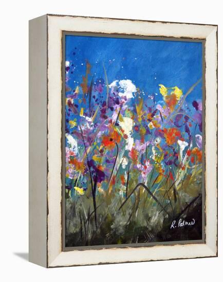 Pollen Party 2-Ruth Palmer-Framed Stretched Canvas