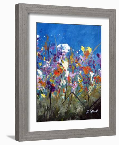 Pollen Party 2-Ruth Palmer-Framed Art Print