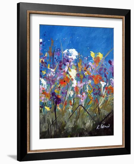 Pollen Party 2-Ruth Palmer-Framed Art Print