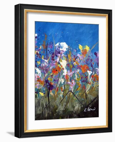 Pollen Party 2-Ruth Palmer-Framed Art Print