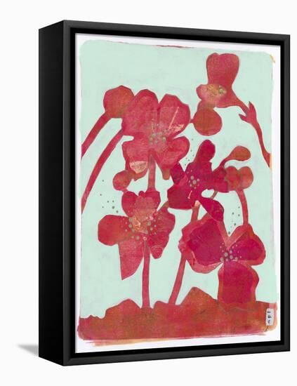 Pollination 1-Maria Pietri Lalor-Framed Premier Image Canvas