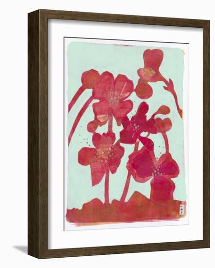 Pollination 1-Maria Pietri Lalor-Framed Giclee Print