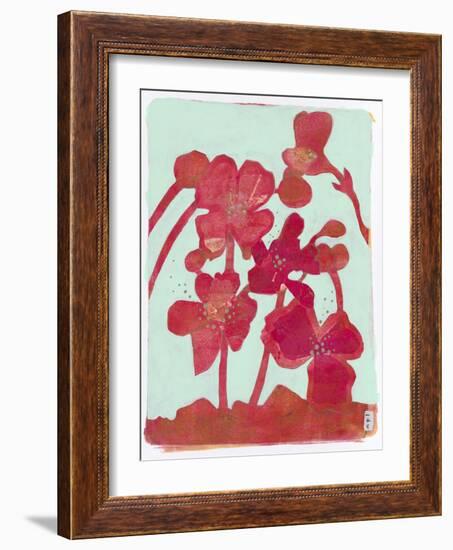 Pollination 1-Maria Pietri Lalor-Framed Giclee Print