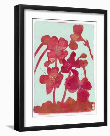 Pollination 1-Maria Pietri Lalor-Framed Giclee Print