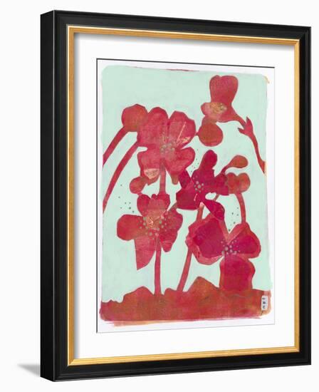 Pollination 1-Maria Pietri Lalor-Framed Giclee Print