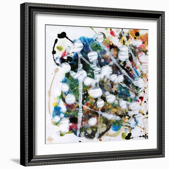 Pollock's Party II-Jodi Fuchs-Framed Art Print