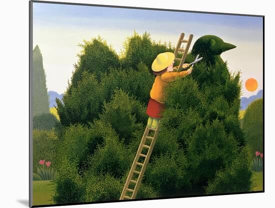 Polly and the Privet Bird-Reg Cartwright-Mounted Giclee Print