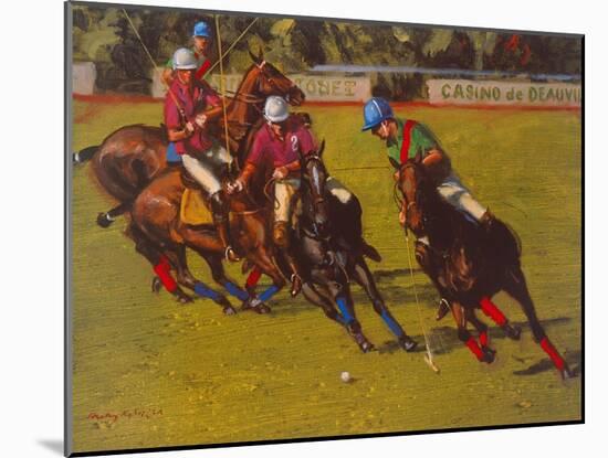 Polo At Deauville-Henry Koehler-Mounted Art Print