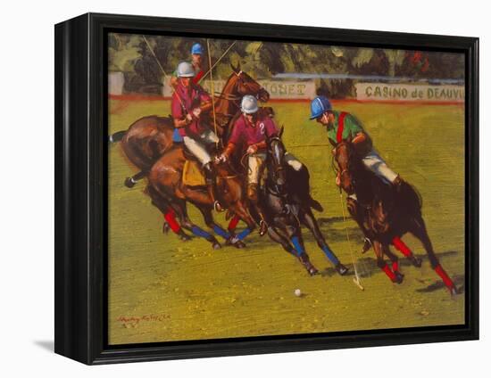 Polo At Deauville-Henry Koehler-Framed Stretched Canvas