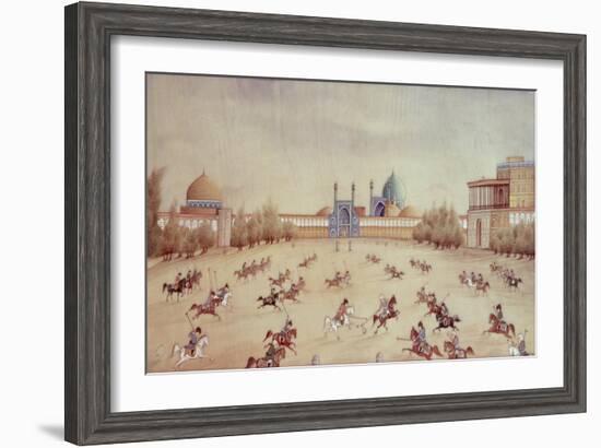 Polo at Isfahan-null-Framed Giclee Print