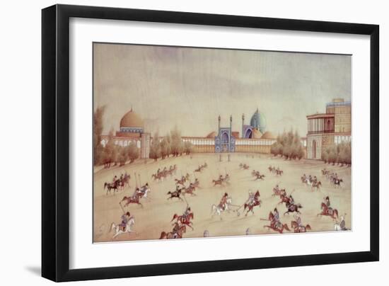 Polo at Isfahan-null-Framed Giclee Print